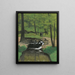 Le Bois de Boulogne - Félix Vallotton — kehystetty taideteos seinällä