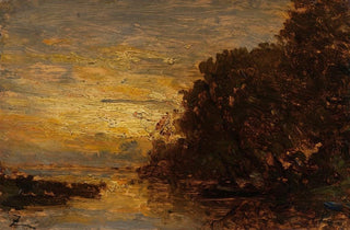 Flix Ziem - La Seine Billancourt coucher de soleil.webp
