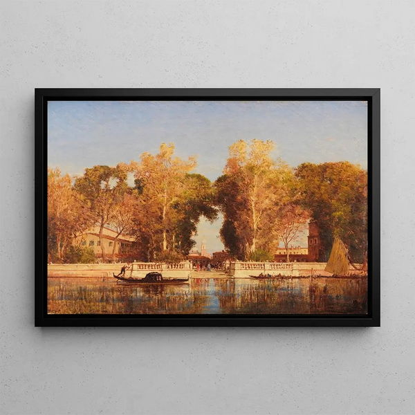 Flix Ziem - The French gardens in Venice.webp