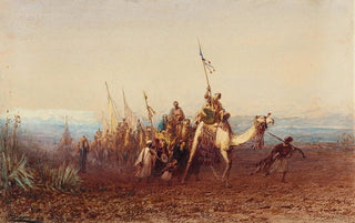 Flix Ziem - Vers Le Caire la Caravane.webp