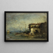 Félix Ziem — kehystetty taideteos seinällä