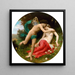 Flore et Zéphyr - William Bouguereau — kehystetty taideteos seinällä