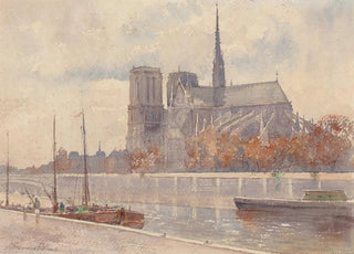 Notre-Dame de Paris - Florence Vincent Robinson — näkymä teoksesta