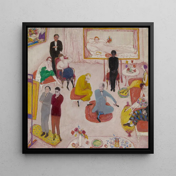 Maalaus Studio-illasta - Florine Stettheimer | Taidetuloste