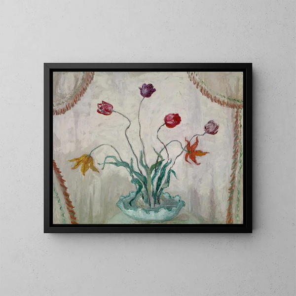 Tulppaanikulho - Florine Stettheimer — kehystetty taideteos seinällä