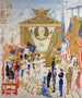 Wall Streetin katedraalit - Florine Stettheimer — näkymä teoksesta