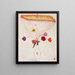 Tulipes sous un auvent - Florine Stettheimer — kehystetty taideteos seinällä