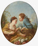 Les Oiseaux Nicheurs The Bird Nesters - École de François Boucher — näkymä teoksesta