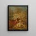 Mytologinen kohtaus - François Boucherin koulu — kehystetty taideteos seinällä
