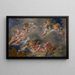 Putti-maalaus - François Boucherin koulu — kehystetty taideteos seinällä
