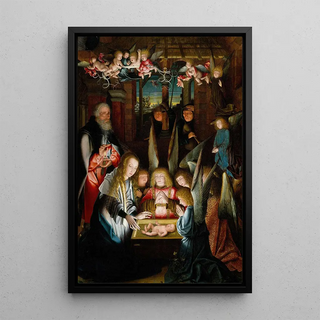 Follower Of Jan Joest Of Kalkar - The Adoration of the Christ Child.webp