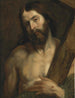Kristus ristin kanssa - Antoine van Dyckin koulu — näkymä teoksesta