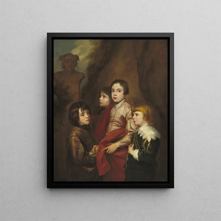 Follower of Anthony van Dyck - Group of Four Boys.webp