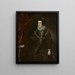 Isabelle de Bourbon, Philippe IV:n vaimon - Diego Velázquezin koulukunta — kehystetty taideteos seinällä