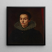Portrait d'une femme - Follower of Diego Velázquez — kehystetty taideteos seinällä