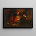 Saint Jérôme - Gerrit van Honthorstin koulu — kehystetty taideteos seinällä