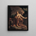 Madeleine penitente - Guercino koulu — kehystetty taideteos seinällä