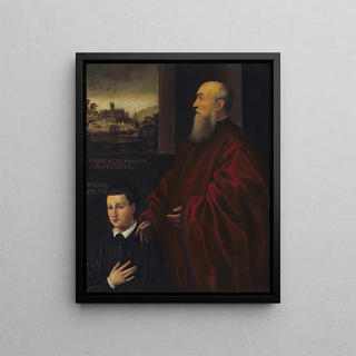 Follower of Jacopo Tintoretto - Andrea Renier and His Son Daniele.webp
