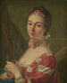 Portrait d'une dame - École de Louis-Michel van Loo — näkymä teoksesta