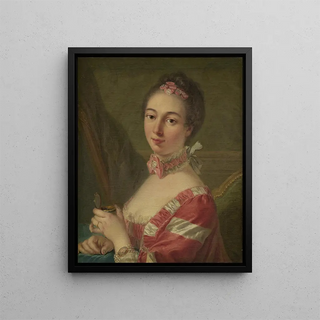 Follower of Louis Michel Van Loo - Portrait of a Lady.webp