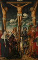 Ristiinnaulitseminen - Lucas Cranach vanhemman koulu — näkymä teoksesta