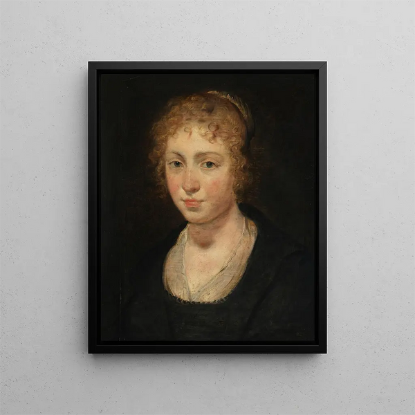 Follower of Peter Paul Rubens - Head of a Young Girl.webp