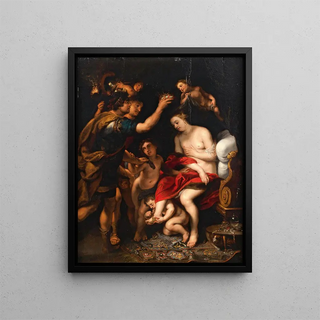 Follower of Peter Paul Rubens - The Coronation of Roxana by Alexander the Great.webp