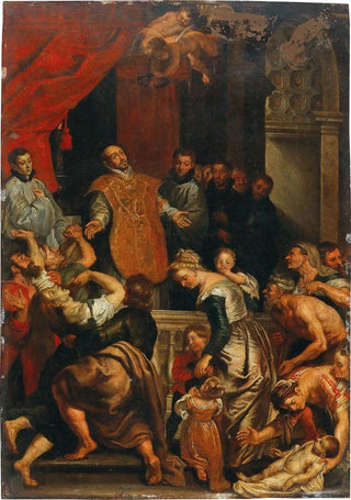 Follower of Peter Paul Rubens - The Miracles of Saint Ignatius of Loyola.webp
