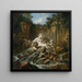 Fontaine de Vénus - François Boucher — kehystetty taideteos seinällä