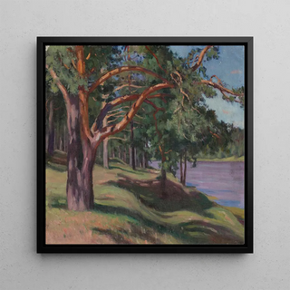 Forêt sur le Neman I - Władysław Majewski