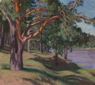 Forêt sur le Neman I - Władysław Majewski