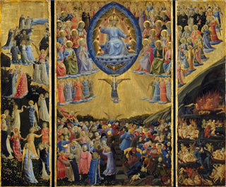 Le Jugement dernier - Fra Angelico — näkymä teoksesta