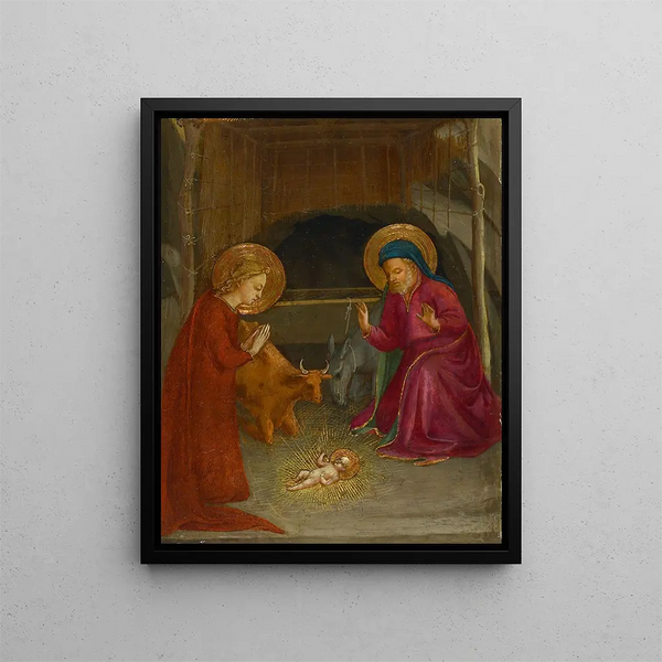 La Nativité - Fra Angelico — kehystetty taideteos seinällä