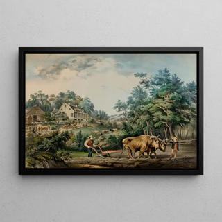 Frances Flora Bond Palmer - American Farm Scenes no 1.webp