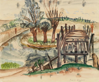 Frances Hodgkins - Flatford Bridge.webp