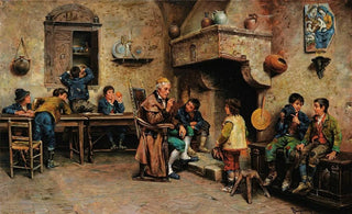 Francesco Bergamini - The school teacher.webp