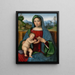 Vierge à l'Enfant La Madone Gambaro - Francesco Francia — kehystetty taideteos seinällä