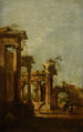 Caprice-maalaus - Francesco Guardi — näkymä teoksesta