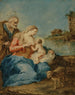La Sainte Famille - Francesco Guardi — näkymä teoksesta