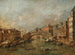 Rialto-sillasta ja Riva del Vinistä Venetsiassa - Francesco Guardi — näkymä teoksesta