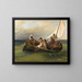 Fuite de Chios - Francesco Hayez — kehystetty taideteos seinällä