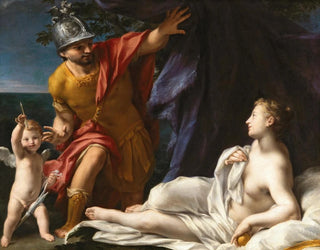Francesco Mancini - Venus and Mars with Cupid.webp