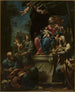 Adoration de la Madone - Francesco Monti — näkymä teoksesta
