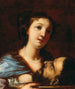 Salomé-maalaus ja Johannes Kastajan pää - Francesco Rosa — näkymä teoksesta