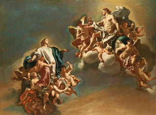 L'Assumption de la Vierge - Francesco Solimena — näkymä teoksesta