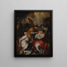 La Naissance de la Vierge - Francesco Solimena — kehystetty taideteos seinällä