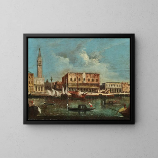 Bassin de San Marco à Venise - Francesco Tironi — kehystetty taideteos seinällä