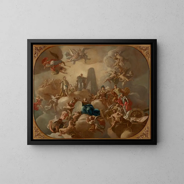 Kunnia Prinssille - Francesco de Mura — kehystetty taideteos seinällä