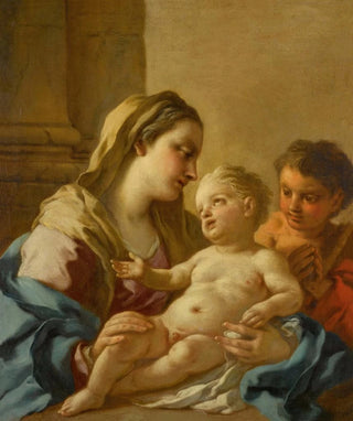 Francesco de Mura - The Virgin and Child with the Infant Saint John the Baptist.webp