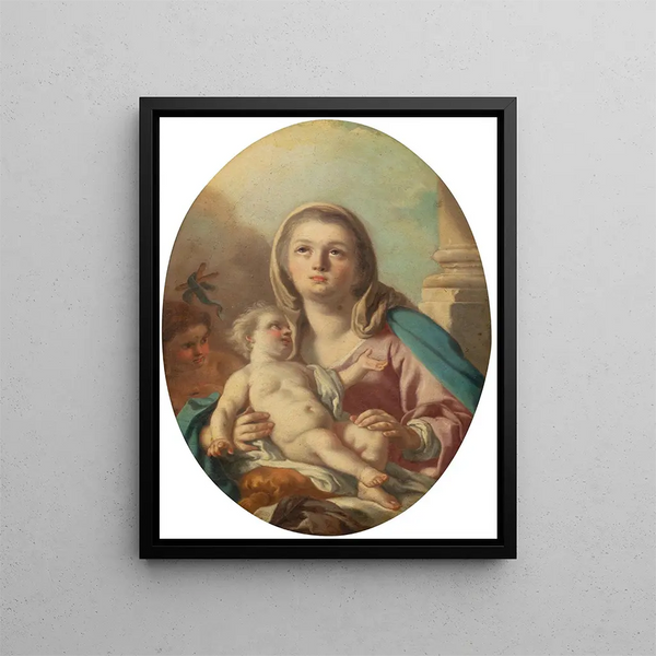 Francesco de Mura - Virgin and Child with St John the Baptist.webp